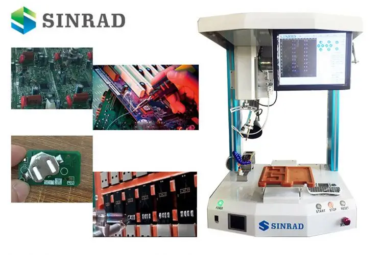 3 axis industrial robots machine pcb welding station automatic soldering robot