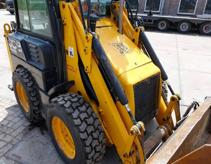 Used 1CX backhoe front end loader Original UK Loading Machinery Skid steer mini loader For sale