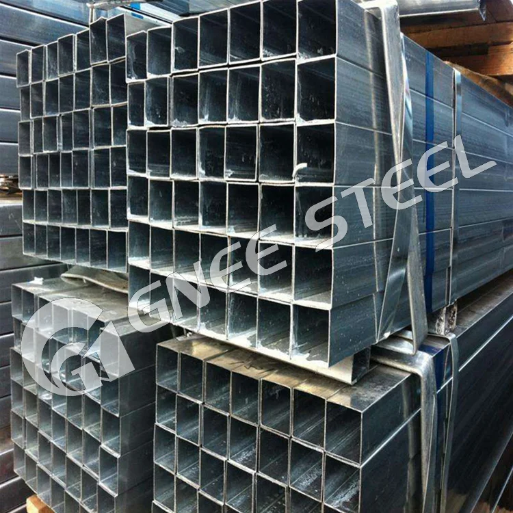 Popular High Quality ASTM A53 A106 A500 Galvanized Square and Rectangular Steel Pipes for Structure Application