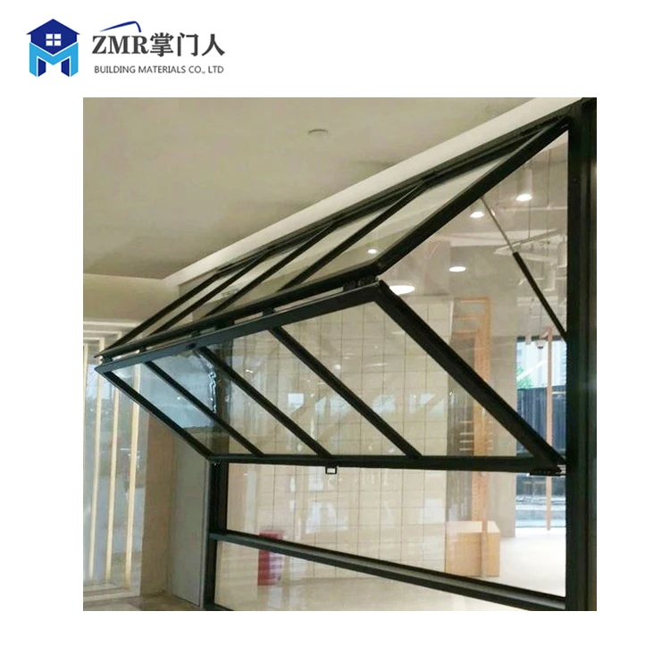 Hot sale aluminium house windows vertical accordion aluminium folding windows