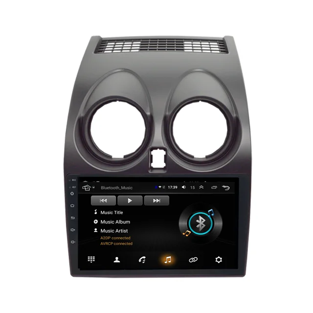 Android Car Dvd Player BT  GPS Radio 4g wifi mp3 mp4 mp5Touch Screen for Nissan Qashqai 2009-2013 Car Multimedia Player9 inch