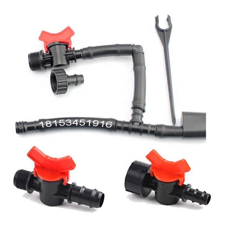 Agriculture Farm Garden Irrigation Mini Valve for PE Pipe