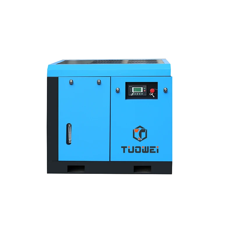 11kW 15Hp 8bar Direct Drive Rotary Energy Saving Industrial Screw Air Compressor Manufacturing