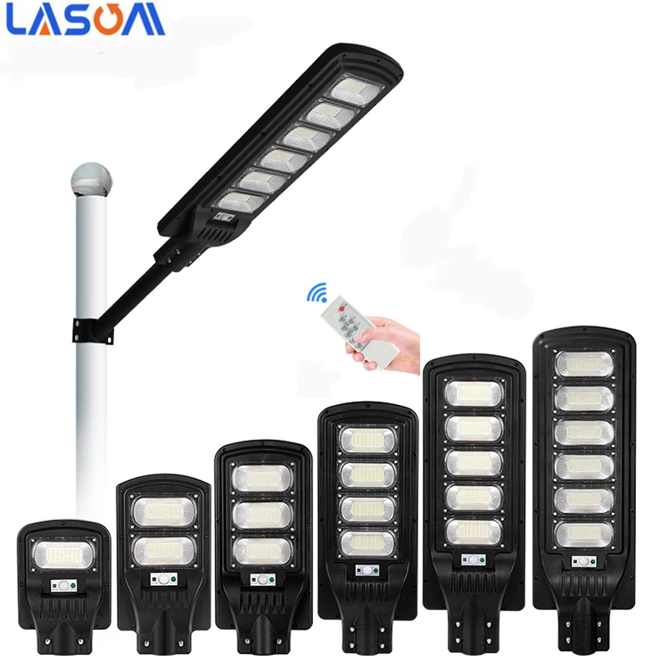 ABS outdoor 6v smd modern high power all in one solar Integrated All In Remote 60W 90W 120W IP65 Outdoor Remote Control
