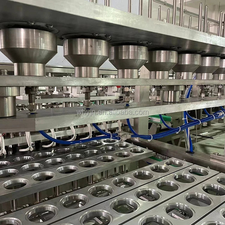 LG-GF302  Automatic Chocolate Balls Candy Granules Nut Yogurt Oat Plastic Cup Filling Sealing Machine