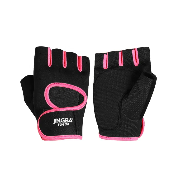 JINGBA Wholesale New Breathable Weight Lifting Gloves Full Palm Protection Workout Gloves for Gym Cycling Exercise sports gloves