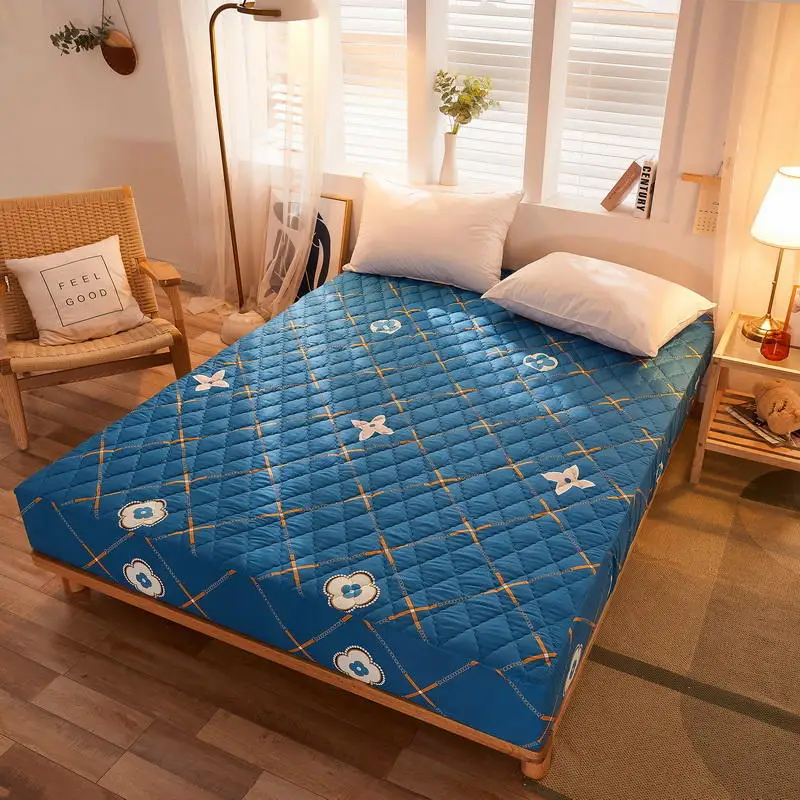 Wholesale Soft  Breathable   Anti-Slip  Waterproof Adjustable  Bed Mattress Cover