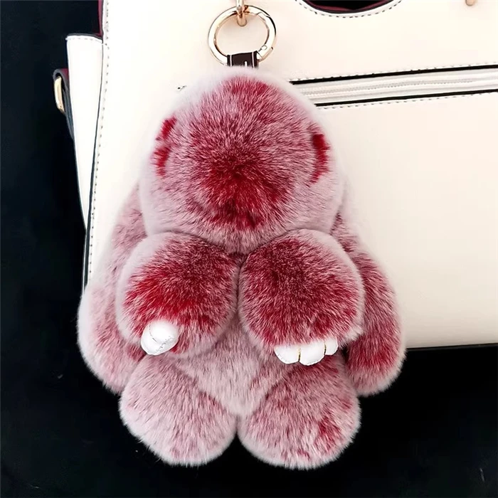 Новый милый пушистый кроличий помпон кролик