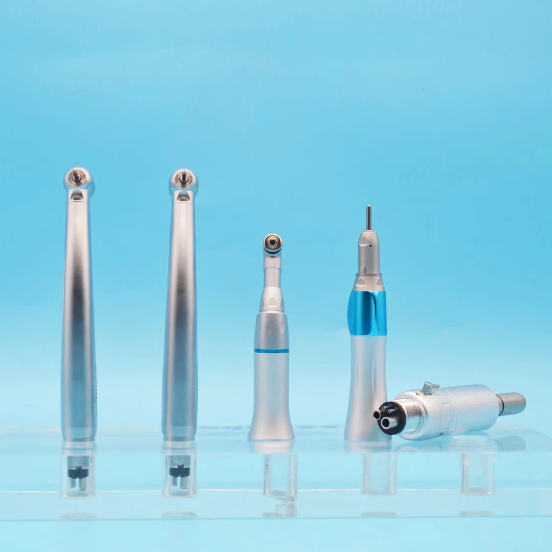 Air Turbine Dental led high speed Handpiece Kit Hot Sale Dentist Clinic Equipment High Low Speed external Factory Price