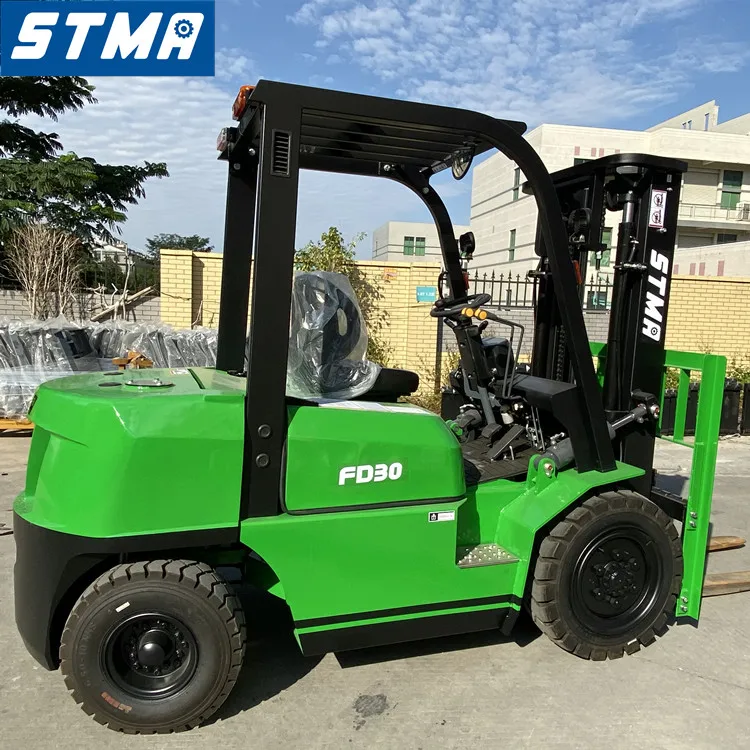 STMA new model FD30 lift truck diesel forklift truck 3 ton forklift price for sale