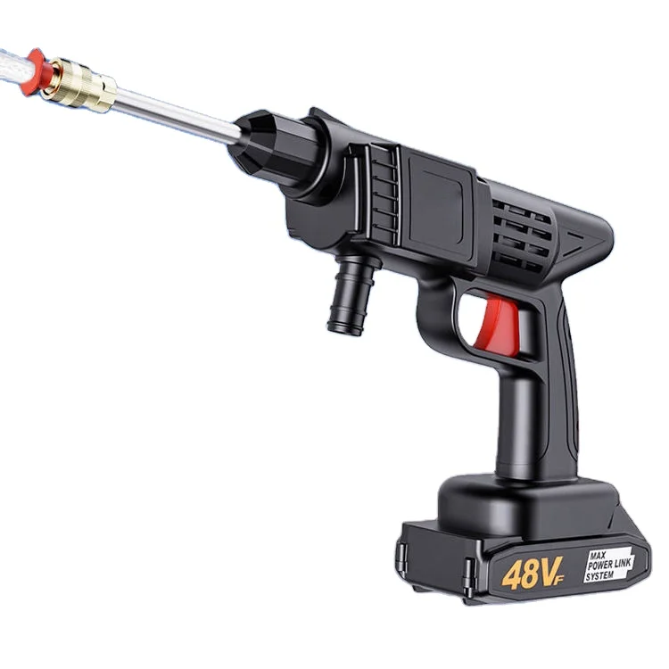 Washing Tool 300w Rechargeable Mini Automatic Car Wash Cordless Washer Gun Portable Electric High Pressure Machine Car Washer