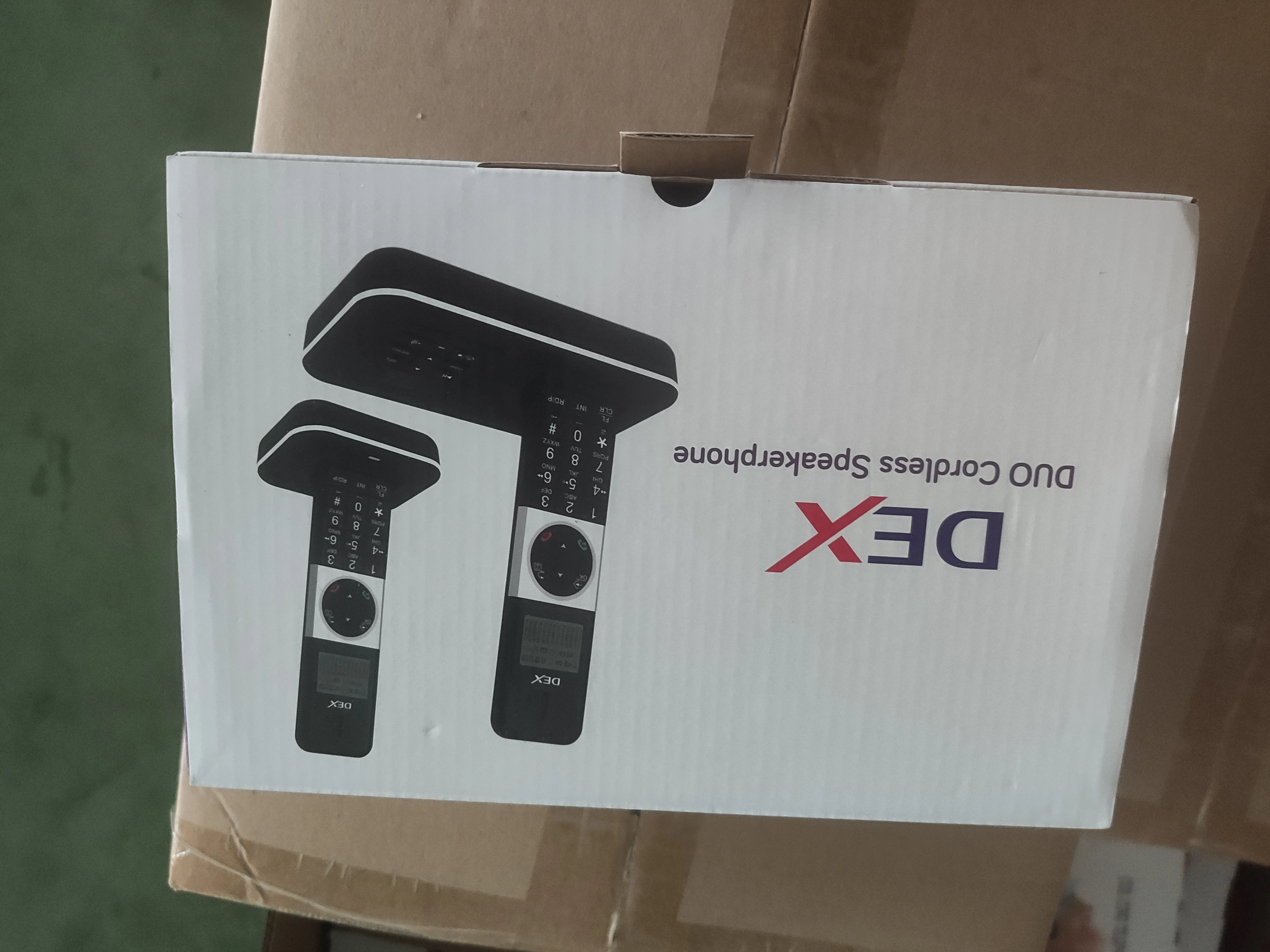 DECT 6.0 Analog Call Blocking Wireless Landline Cordless Phone with Caller ID Portable Telephone TAM  Voice Message Function