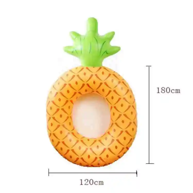 Customized Fruit Pool Floaty Summer Party Fruit Inflatable Swimming Rings Pool Float Tube Water Ring for Adult Popular