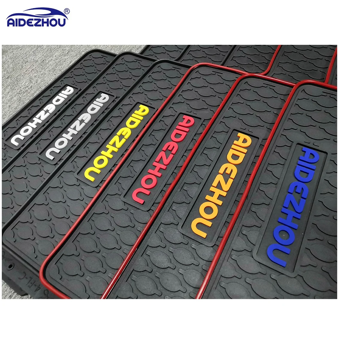 Non-smell latex/rubber car mats Fit for Mitsubishi Attrage 2013+ (2013 2014 2015 2016 2017 2018 2019 2020 2021-on)