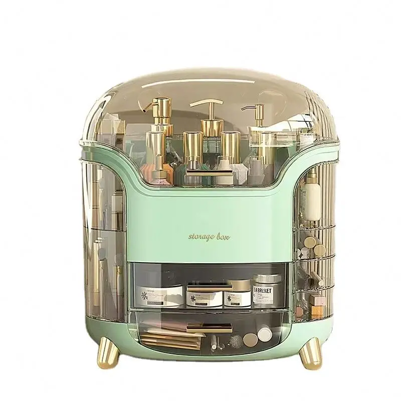 Cosmetic sub-box storage pot cosmetic makeup box with lead