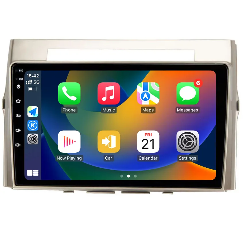 DSP 48 EQ Carplay для Toyota Corolla Verso 2003 2004 2005 2006 Android автомобильный стереопроигрыватель аудио 4G Авторадио GPS навигация
