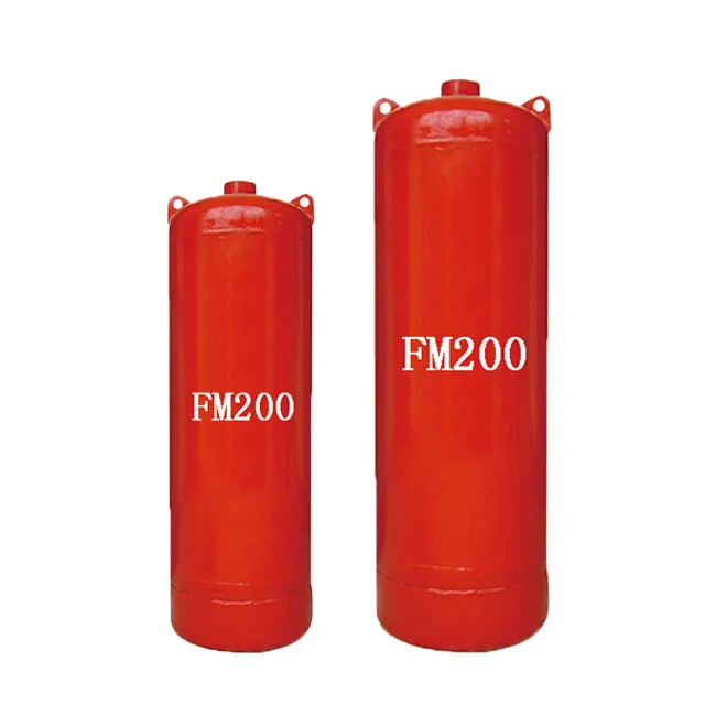 
China AoKai factory direct price industrial fire extinguishing refillable heptafluoropropane gas cylinder Fm200 70L-180L 