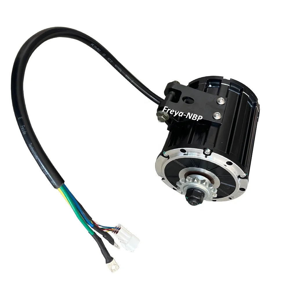 QS 120 70H 2000W 72V Mid Drive Motor with Gearbox for Electric Motorcycle and Bike belt or Chain type