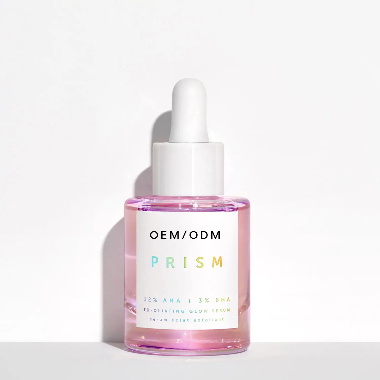 AiXin Private Label 30ML Brighten Smoothing Anti Aging Exfoliating Glow Facial Serum Vitamin C Serum 12% AHA + 3% BHA Face Serum