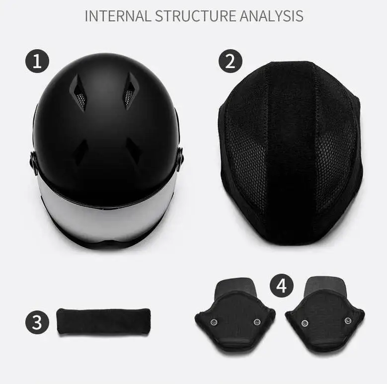Nice design ski helmet skiing sports safety protective gear comfortable adult unisex ski helmet
