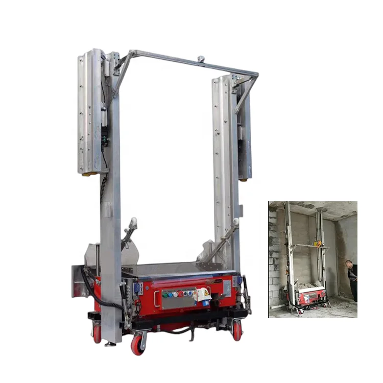 CohoMachine automatic wall mortar rendering machine animal waste price