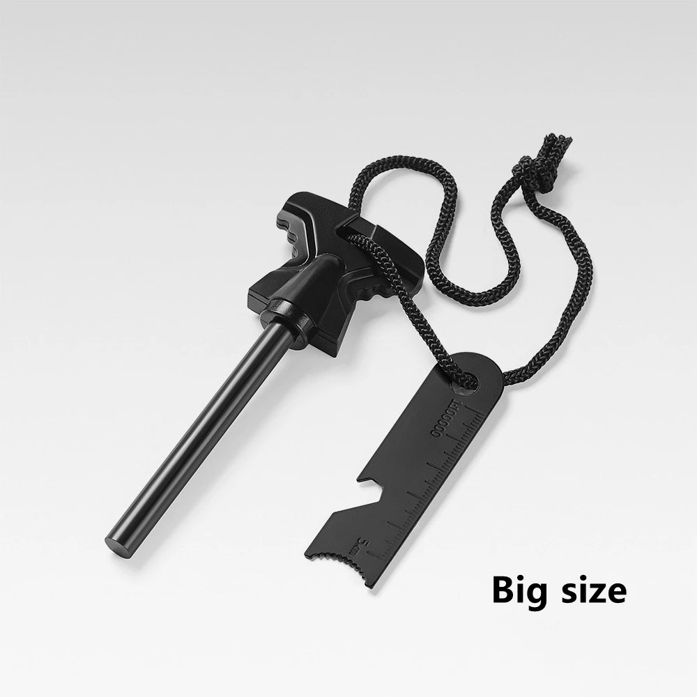 Camping Multifunctional Outdoor Campfire Flint Stick Magnesium Bar Flint Stone Camping Emergency Fire Starter