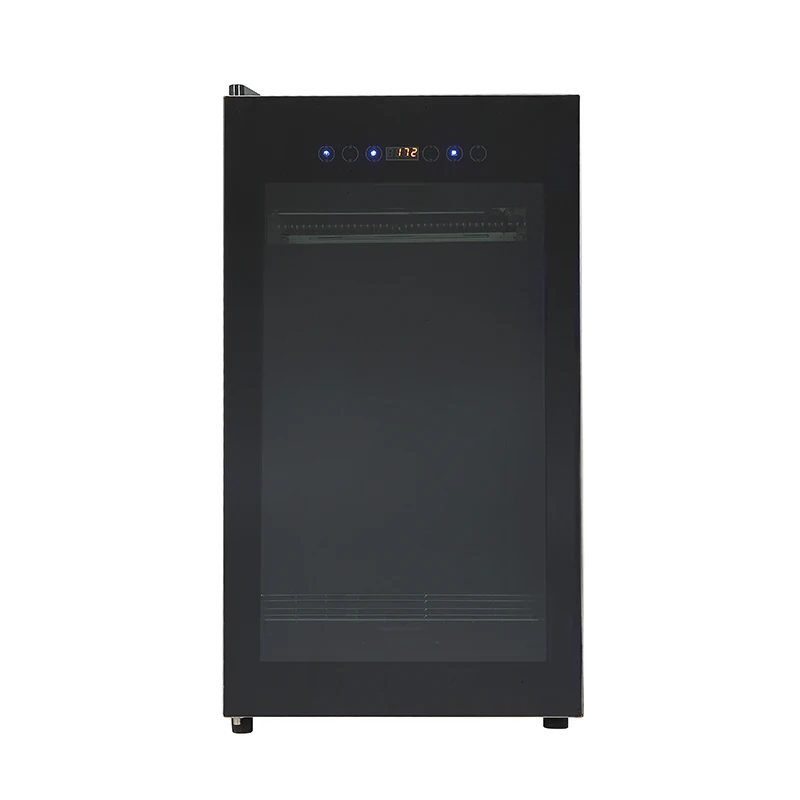 Квартира интеллигентая (ый) небольшой 80L дезинфекции ультрафиолетовые лучи стекло материал низкотемпературный шкаф из нержавеющей стали сушилка для белья