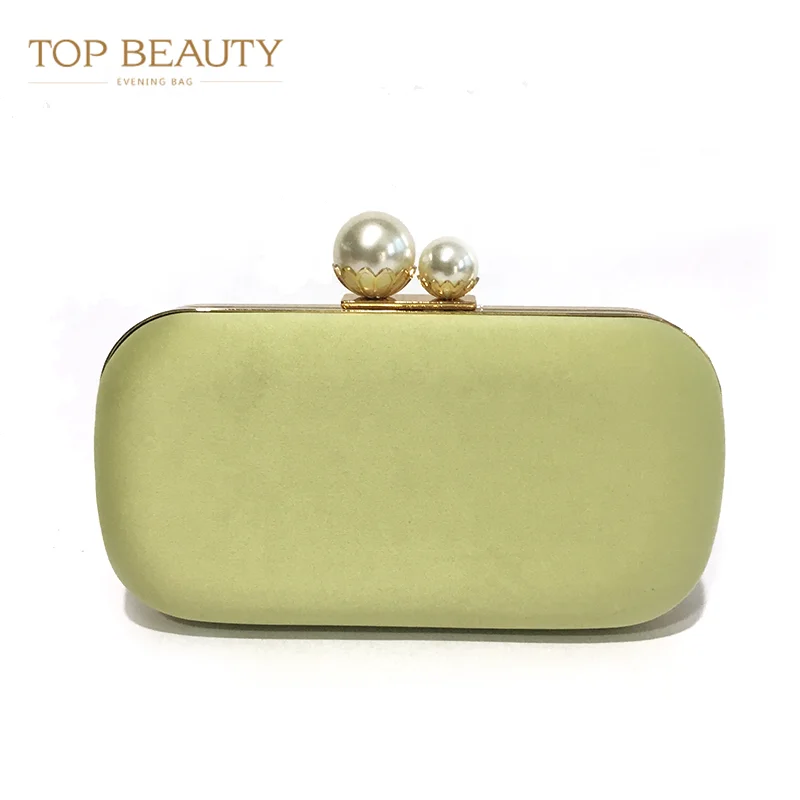 
China Factory Wholesale party use Handmade plastic and satin clutch bag for women Portable clutch bag 