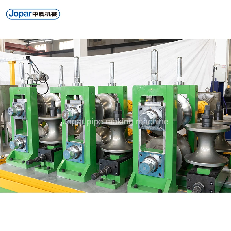 Jopar Steel Square Pipe High Pressure Steel Pipe Production Line Steel Water Well Casing Pipe Mill ss production line