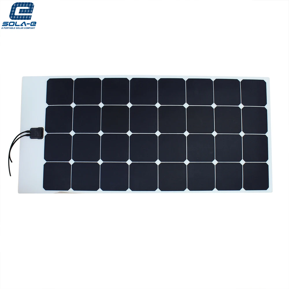 ETFE 100w 200w 32 cell 18v half cut cell flexible solar panels panel solar flexible de 200w flexible solar panel 500w