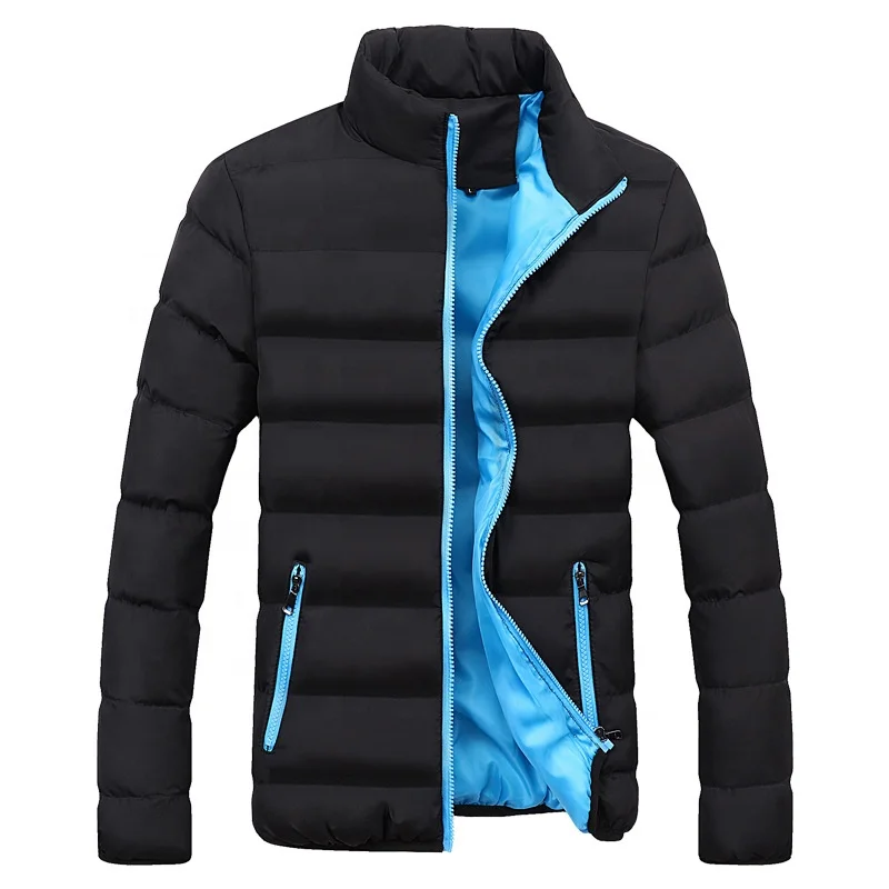 
wholesale customized 100%polyester fiber waterproof windproof men winter quilted jackets 