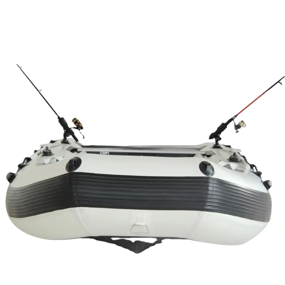 CNWAGNER Aluminum Floor Kayak Inflatable Fishing Boat