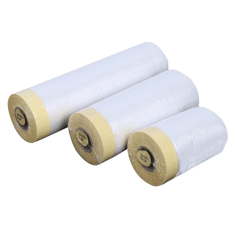 Предварительно приклеенная Автомобильная Прозрачная защитная лента для маскировки краски