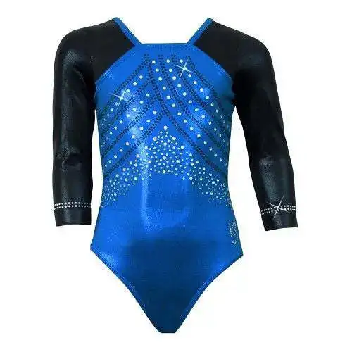 shiny rhythmic girl stage dance costumes ballet gymnastics competition leotards clothes Performance Wear Training Dancewear