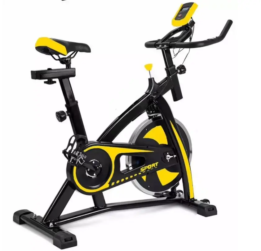 Factory Home Gym Equipment New Style Exercise Bike Stationary Spin Bike Workout Equipment with LCD Display Fitness Machine