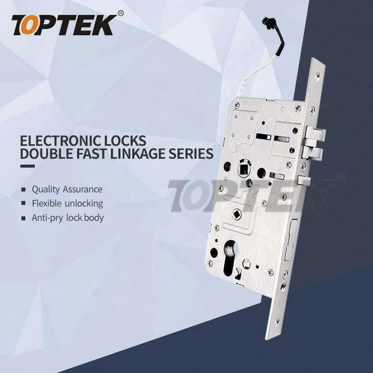 Stainless Steel Smart Lift Up To Lock Mortise Security Door Lock Body