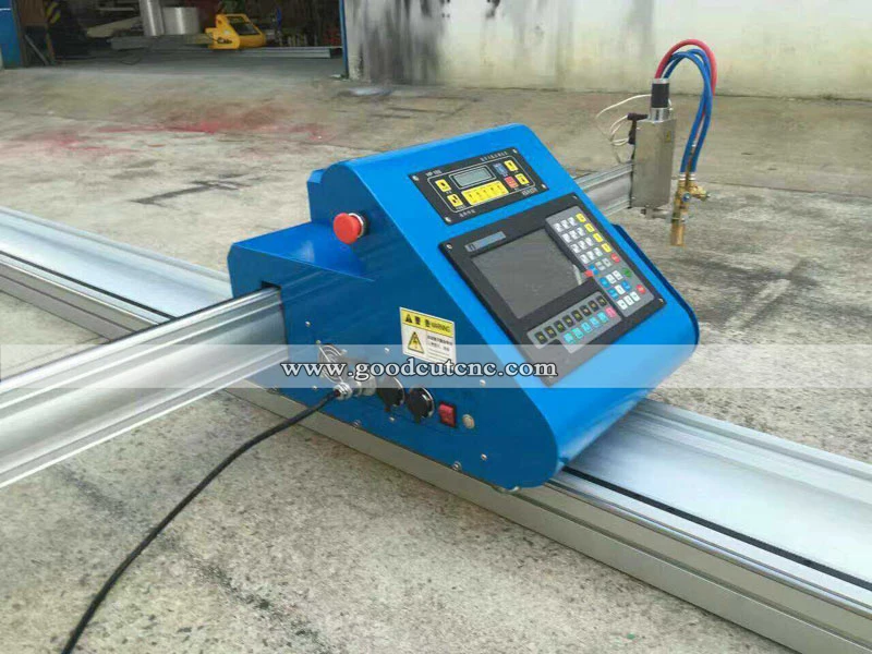 High quality Portable cnc plasma cutting machine for stainless steel carbon steel cutting with LGK huayuan plasma source