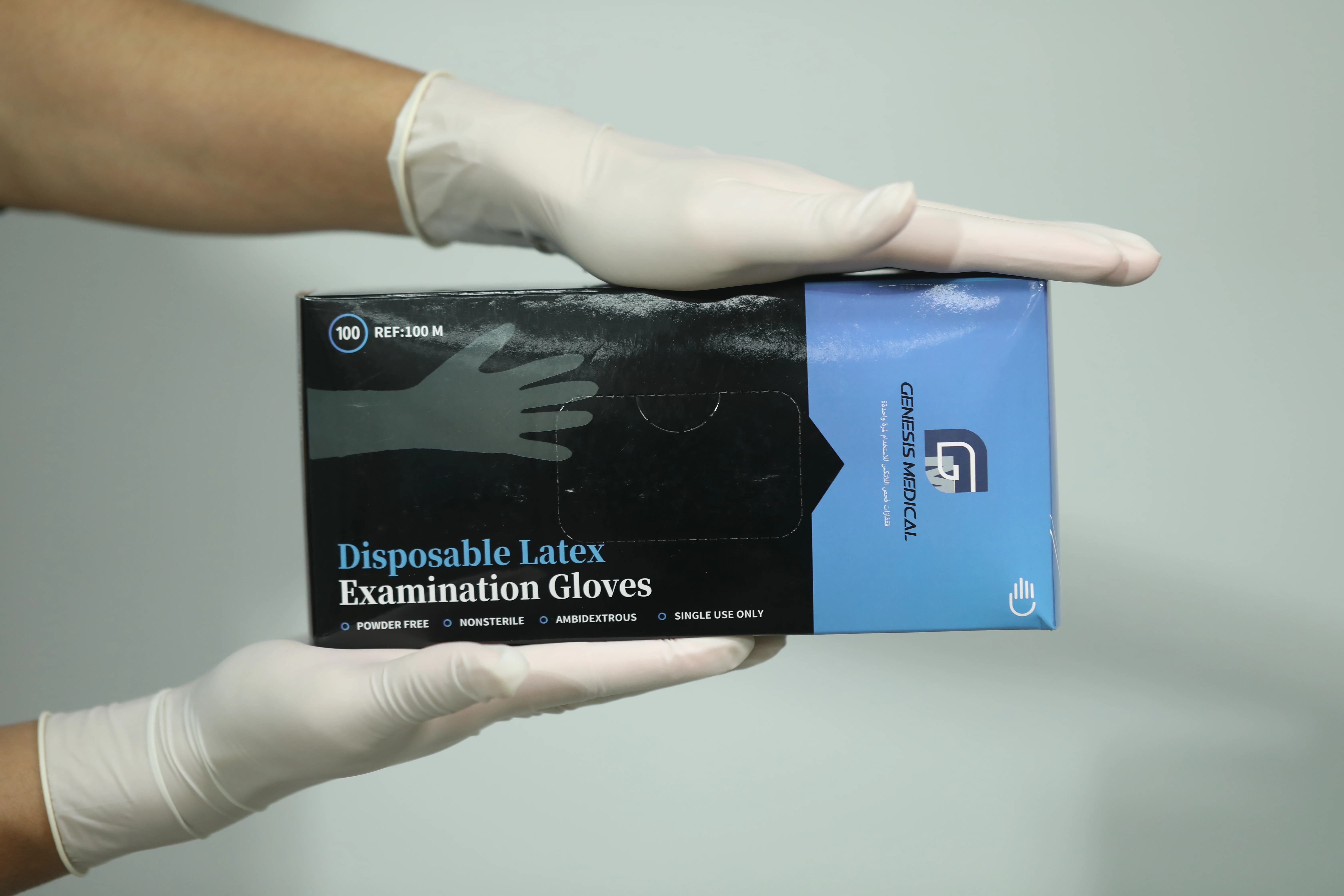 Hot sell Safety Low Price Cheap  Disposable Wholesale Powder Free Non sterile  White Latex Glove