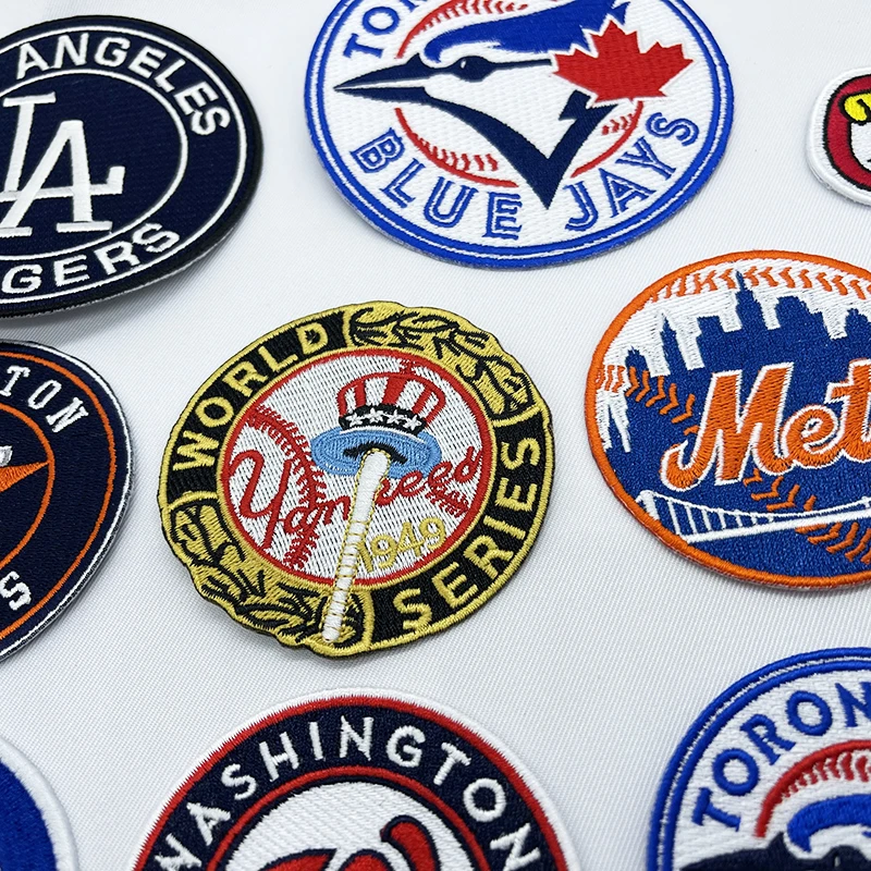 Basketball Mama Football Sports Patch Custom Western Iron on Embroidery Tiger Patches For trucker hat