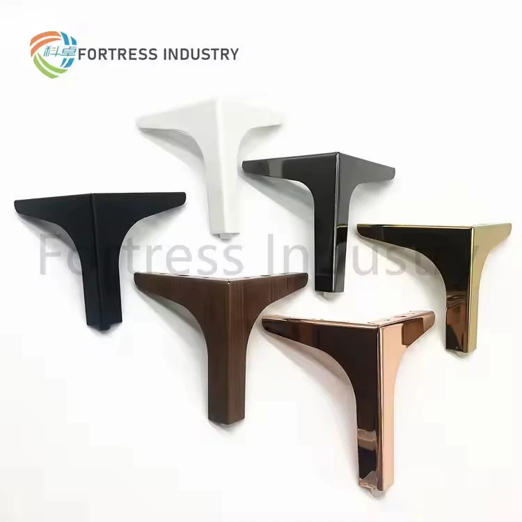 Low Price Sofa Bed Metal Table Legs Golden Chrome Silver Matte Black Iron Fittings Furniture Accessories Hardware Foot