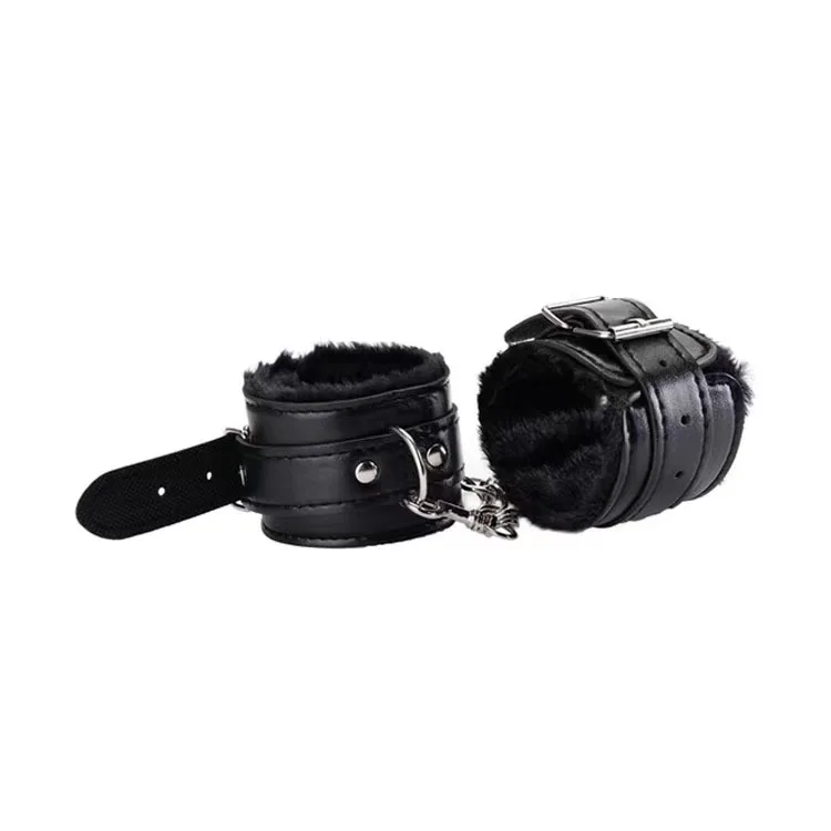Strong Flexible Leather Wrists Soft and Plush Interior Sex Hand Wrist handCuff bdsm Restraint Shackle  bondage Devices