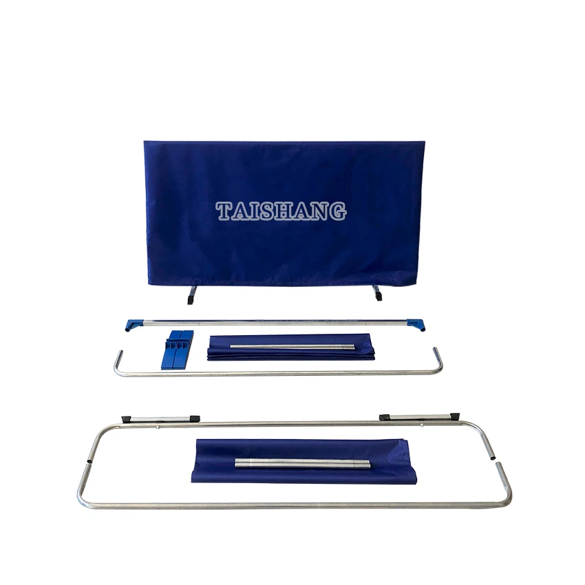Customized sizes PU Oxford Cloth Table tennis surround with PP stands