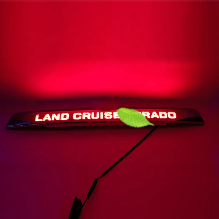 Factory Price Smart Strobe warning stop light Tail Lights Rear Brake Lamps Red For land cruiser Prado