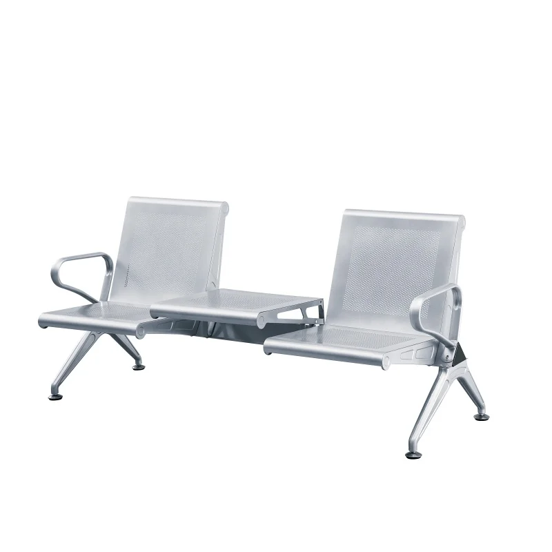 Factory Direct public place reception chair Waiting room Bus stop Airport row chair Hospital two-seat waiting chair
