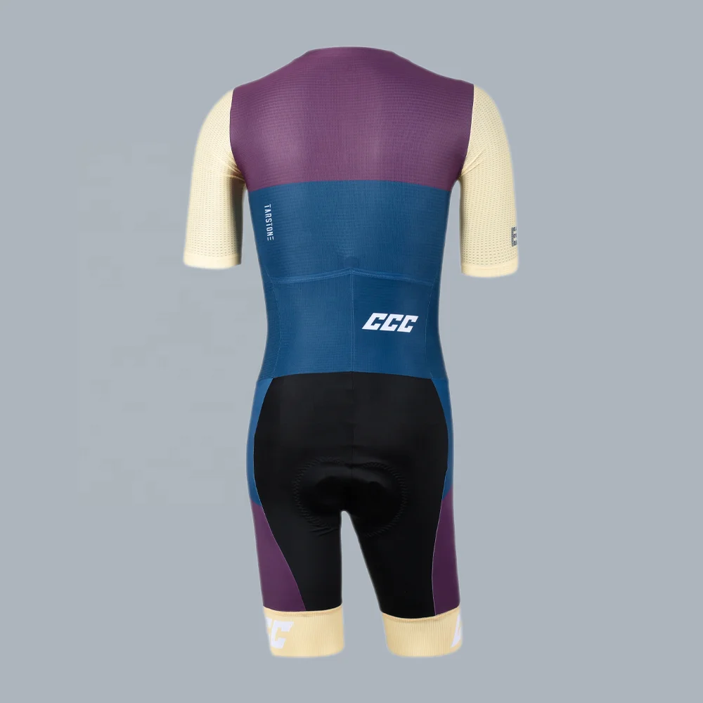 Tarstone ODM Aero Race Cutting Design Colourful Cycling Skin Suit Breathable Bike Speed Suit Bespoke Cycling Triathlon Suit