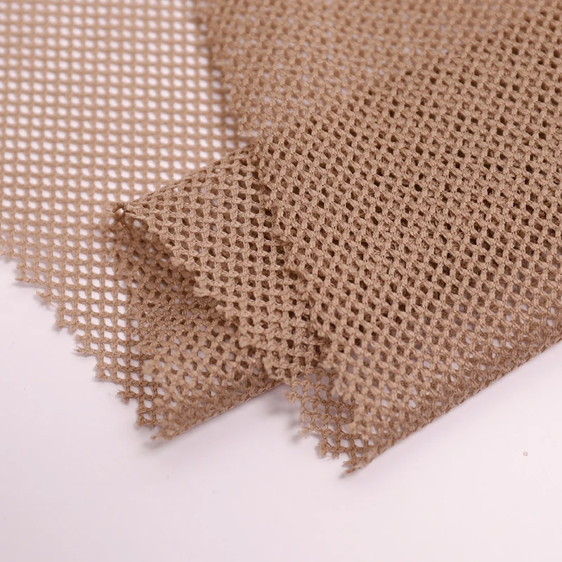Recycled 100%Polyester Spandex Pet Mesh Fabric For Sport Wear