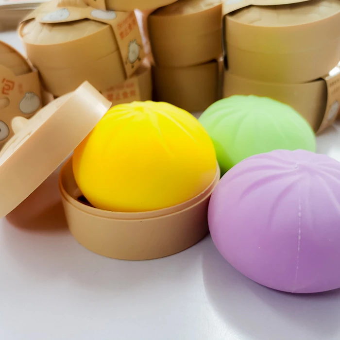 Artificial Steamed Stuffed Buns Squishies Jumbo Soft Scented Slow Rising Squishy Toys stress Relieve Anxiety Squeeze toy
