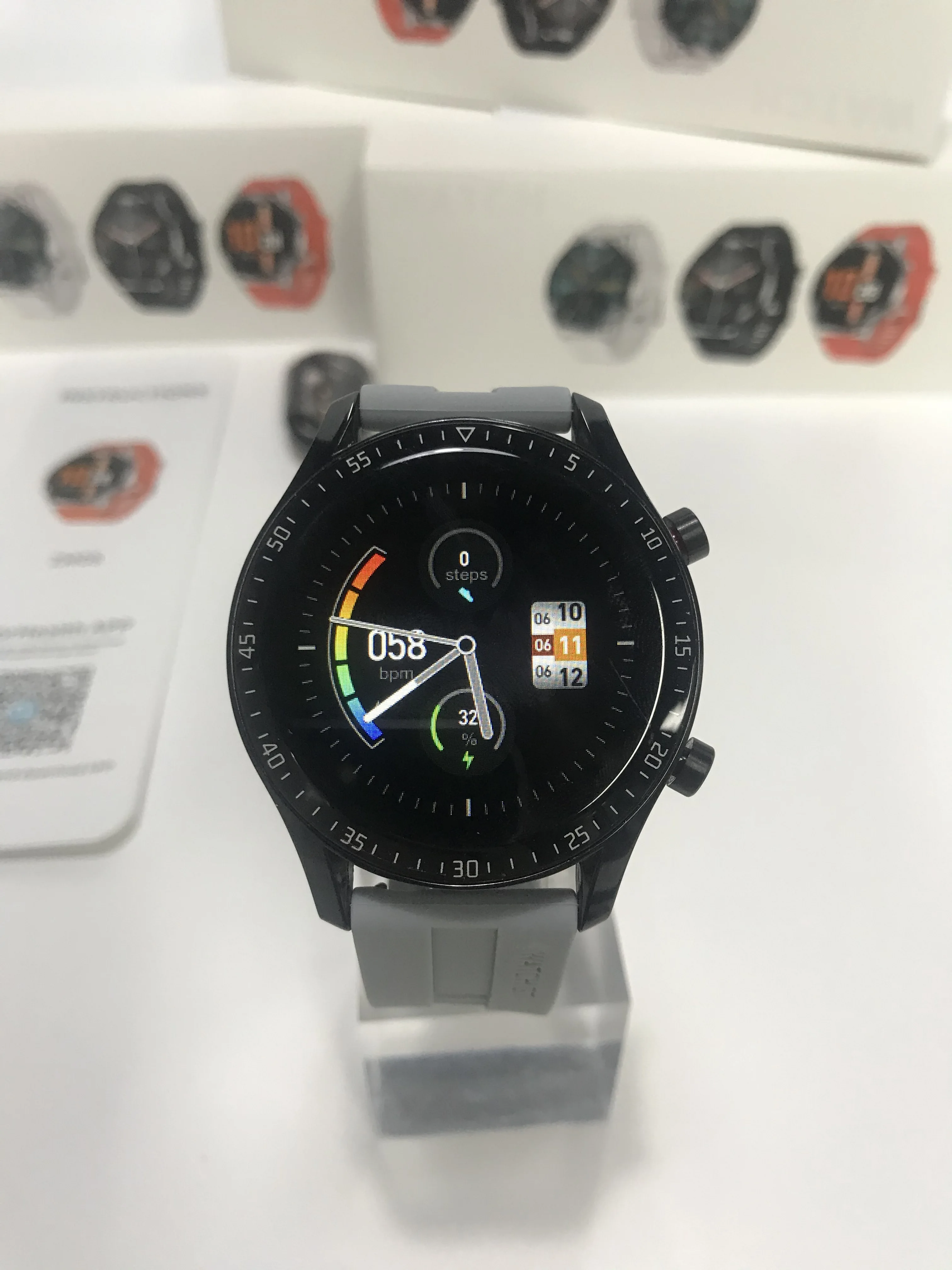 IP68 Waterproof Smart Watch with BT Call for Android ios ZM08 Wearable Devices 1.3 inch Dial Phone Call Sports Fitness Tracker