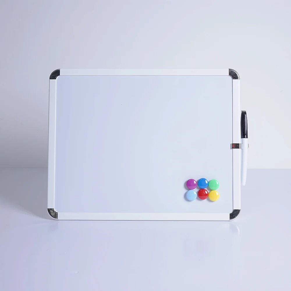 Factory Customize Office  Portable Desktop Children Plastic Magnetic Dry Erase Writing Board