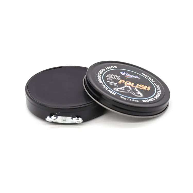 Tin Box High Quality Solid Shoe Polish 80g